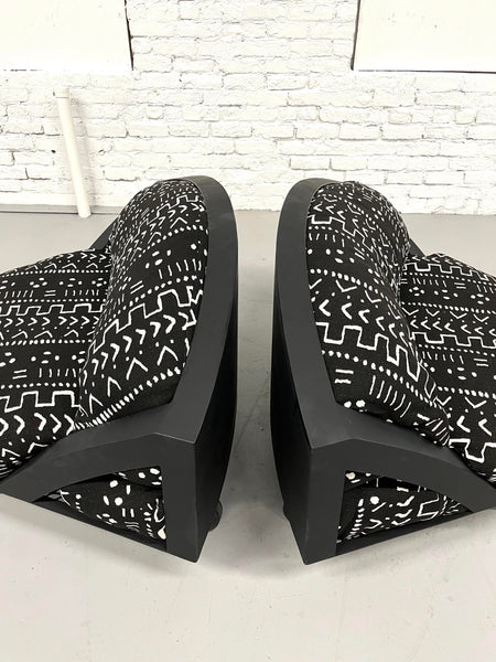 Custom Made Steel Chairs on Wheels