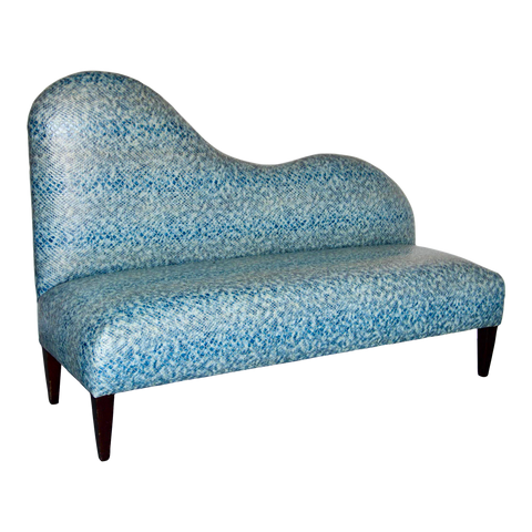 Faux Snakeskin Chaise by Bo & Jangles