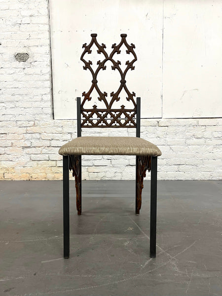 Iron & Steel Custom Made Throne Chair