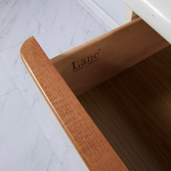 Lane Cream Lacquer Small Dresser/Nightstand Set