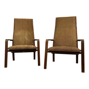 Pair of Arne Jacobsen for Fritz Hansen St. Catherine Chairs