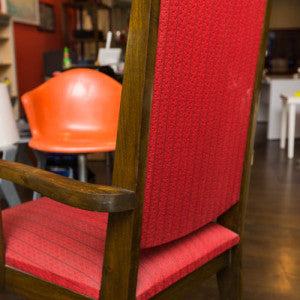 12 Custom Made Mahogany Dining Chairs